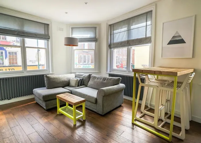 Airy Modern 1 Bed Apartment In Shoreditch